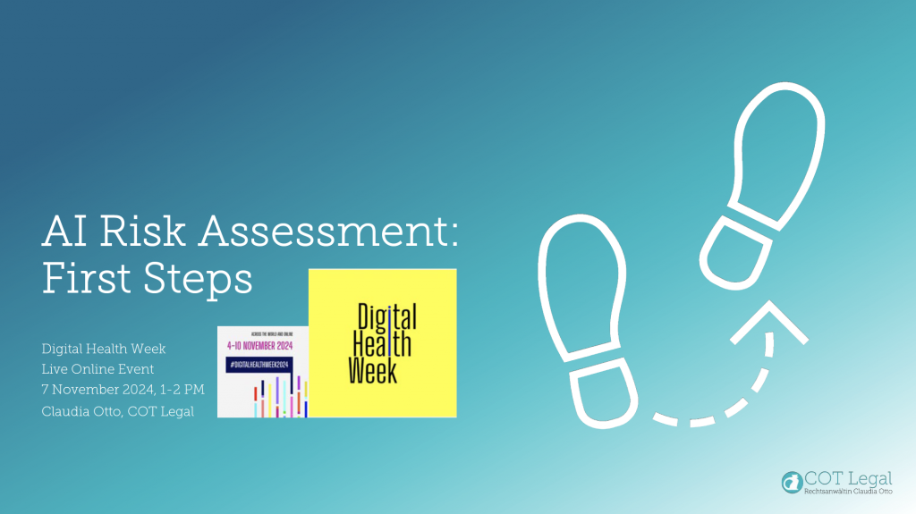 AI Risk Assessment: First Steps